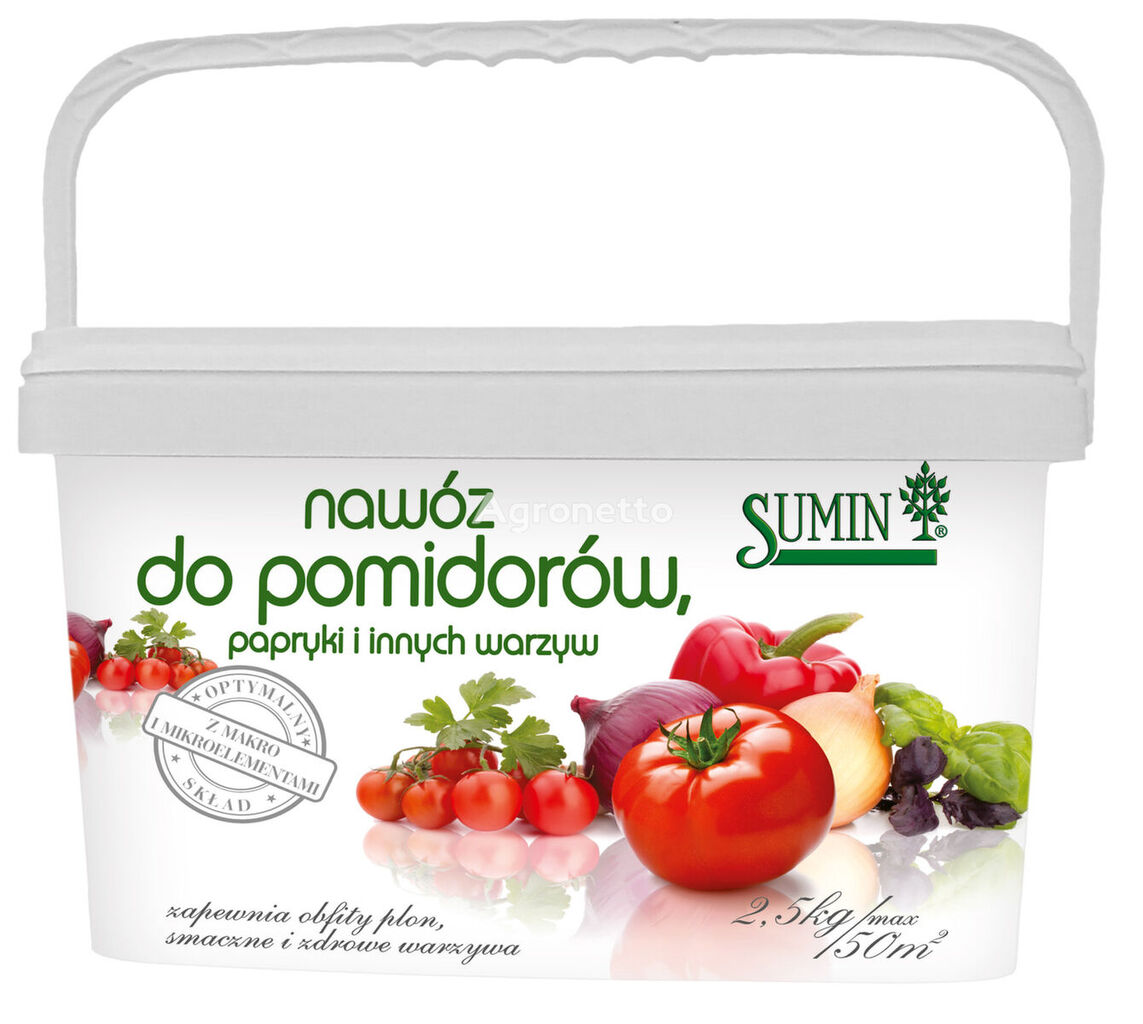 новое комплексное удобрение Sumin Nawóz Do Pomidorów, Papryki I Innych Warzyw 2,5kg