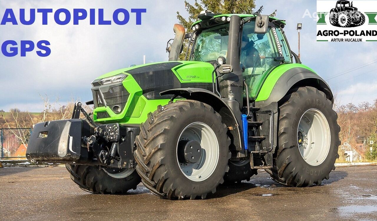 трактор колесный Deutz-Fahr 9340 TTV - 2016 - GPS - AUTOPILOT