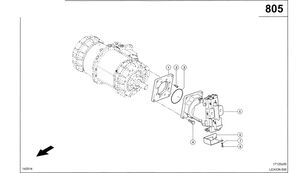 гидромотор для зерноуборочного комбайна Claas Lexion 600